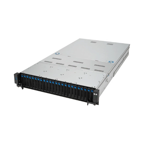 Szerver Platform ASUS 2U RS720A-E12-RS12/10G/2.6kW/8NVMe/OCP 90SF02E1-M005U0 AMD x 2 DDR5 x 24 12 x 3.5" SATA/SAS/NVME PSU 1+1