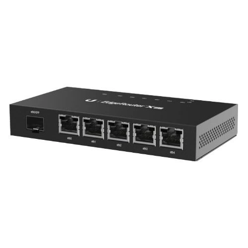 Routerek Ubiquiti ER-X-SFP 5x RJ-45 10/100/1000 Mb/s 1x 100/1000 SFP Port