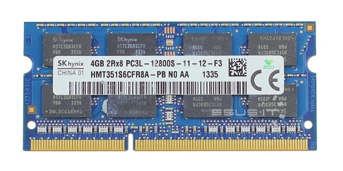 RAM memória 1x 4GB Hynix SO-DIMM DDR3 1600MHz PC3-12800 | HMT351S6CFR8A-PB