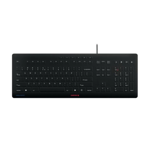 Wired billentyűzet Cherry STREAM PROTECT KEYBOARD QWERTY (EU)
