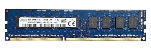 RAM memória 1x 8GB Hynix ECC UNBUFFERED DDR3  1600MHz PC3-12800 UDIMM | HMT41GU7BFR8A-PB