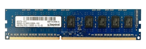 RAM memória 1x 4GB Kingston ECC UNBUFFERED DDR3  1333MHz PC3-10600 UDIMM | 9995525-012.A00G