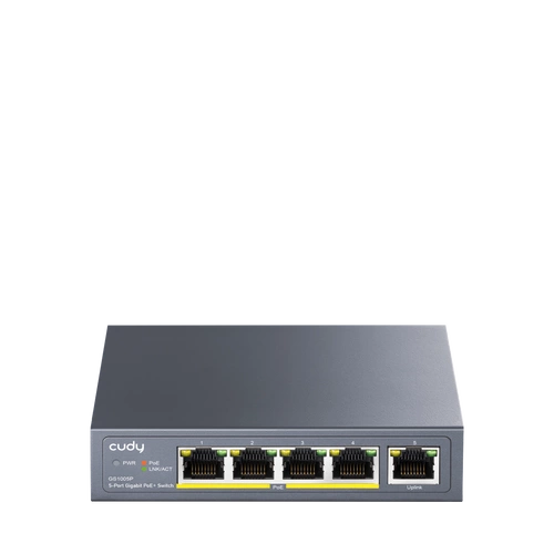 Kapcsoló Cudy GS1005P 5x 1Gb 65 W PoE+