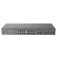 Kapcsoló HPE JG222A 16x 10/100 2x SFP