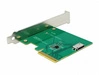 Delock Kártya PCI Express 1x OCuLink SFF-8612 female low profile | 90307