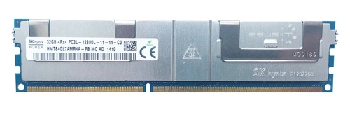 RAM memória 1x 32GB Hynix ECC LOAD REDUCED DDR3  1600MHz PC3-12800 LRDIMM | HMT84GL7AMR4A-PB