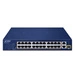 Kapcsoló Planet FGSD-2621P 8x 100Mb 2x RJ-45/SFP 120 W PoE+