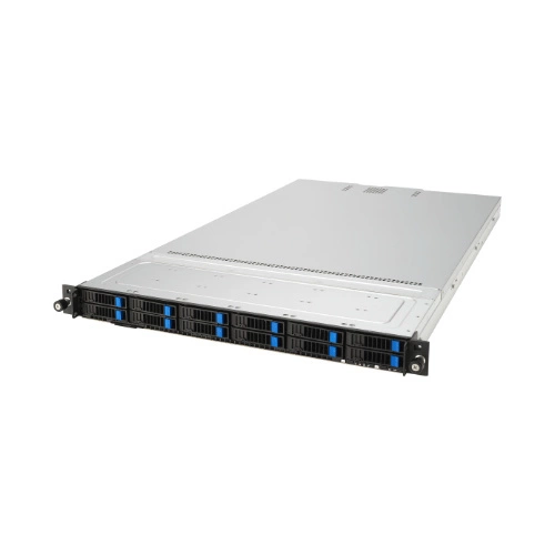 Szerver Platform ASUS 1U RS700-E11-RS12U/10G/1.6KW/12NVMe/OCP 90SF01U1-M00110 Intel x 2 DDR5 x 32 12 x 2.5" SATA/SAS/NVME PSU 1+1