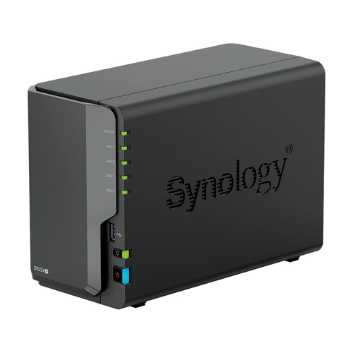 NAS-kiszolgáló Synology DS224+ 2x SSD | HDD SATA 2GB RAM