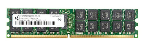 RAM memória 1x 2GB QIMONDA ECC REGISTERED DDR2  667MHz PC2-5300 RDIMM | HYS72T256920EP-3S-B2