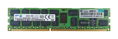 RAM memória 1x 16GB Samsung ECC REGISTERED DDR3 2Rx4 1600MHz PC3-12800 RDIMM | M393B2G70DB0-CK0