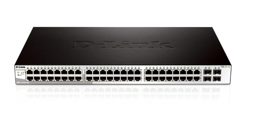 Kapcsoló D-Link DGS-1210-52 48x 1Gb 4x SFP