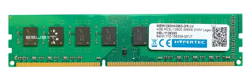 RAM memória 1x 4GB HYPERTEC NON-ECC UNBUFFERED DDR3 1600MHz PC3-12800 UDIMM | MEM128004GBD-DR-LV