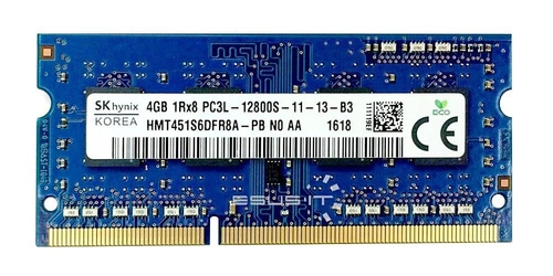 RAM memória 1x 2GB Hynix SO-DIMM DDR3 1600MHz PC3-12800 | HMT425S6AFR6A-PB
