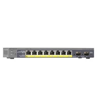 Kapcsoló Netgear GS110TP-200EUS | 512 kB | 20 Gb/s | 8x Ethernet Port