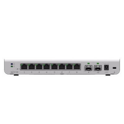 Kapcsoló Netgear GC110-100PES 8x 1Gb 2x SFP