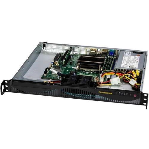 Szerver Platform Supermicro 1U 511R-ML SYS-511R-ML Intel x 1 DDR5 x 4 1 x 3.5" SATA PSU 1