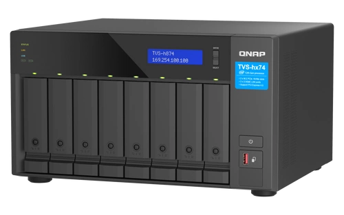 NAS-kiszolgáló QNAP TVS-h874X-i9-64G 8x SSD | HDD SATA 64GB RAM