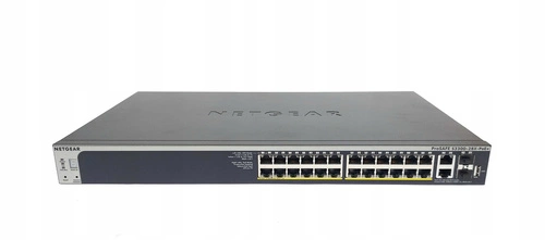 Kapcsoló Netgear GS728TXP-100NES 24x 1Gb | 2x 10Gb 2x SFP+ 195 W PoE+