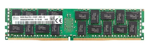 RAM memória 1x 32GB Hynix ECC REGISTERED DDR4 2133MHz PC4-17000 RDIMM | HMA84GR7MFR4N-TF