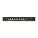 Kapcsoló Zyxel GS1900-10HP-EU0102F 8x 1Gb 2x SFP 77W PoE+