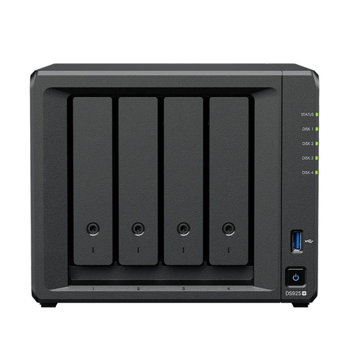 NAS-kiszolgáló Synology DS925+ 4x SSD | HDD SATA 4GB RAM