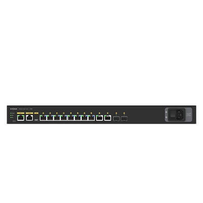 Kapcsoló Netgear GSM4212P-100EUS 10x 1Gb 2x SFP 125 W PoE+