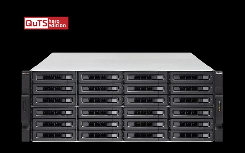NAS-kiszolgáló QNAP TS-h2477XU-RP-3700X-32G 24x SSD | HDD SATA 32GB RAM