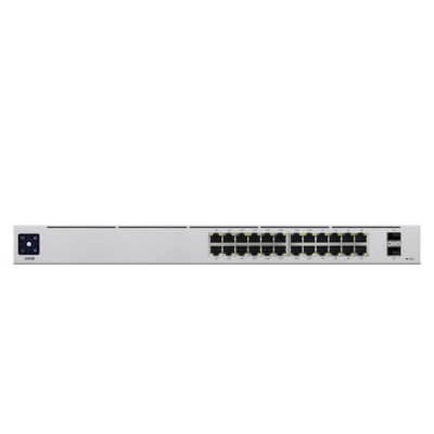 Kapcsoló Ubiquiti USW-24-POE 24x 10/100/1000 2x SFP 95 W PoE+