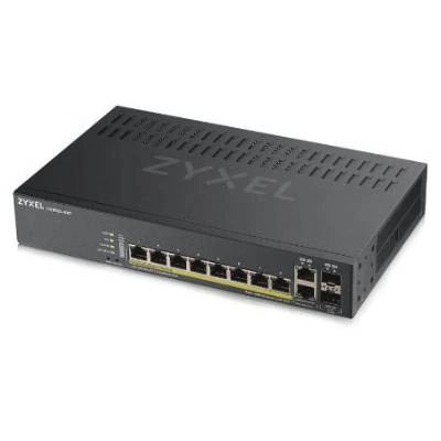 Kapcsoló Zyxel GS1920-8HPV2-EU0101F 8x RJ-45 10/100/1000 Mbps 2x RJ-45/SFP 130 W PoE+