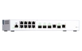 Kapcsoló QNAP QSW-M408-2C 8x 1Gb 2x SFP+ 2x RJ-45/SFP+