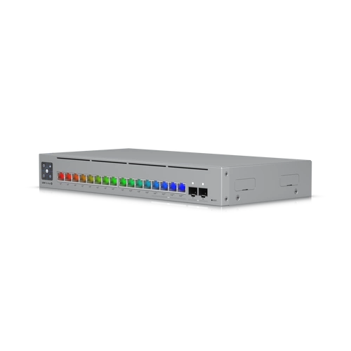 Kapcsoló Ubiquiti USW-Pro-Max-16-PoE 12x 10/100/1000 4x 1000/2500 2x SFP+ 180 W PoE+/PoE++