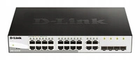 Kapcsoló D-Link DGS-1210-20/E 16x 1Gb 4x SFP