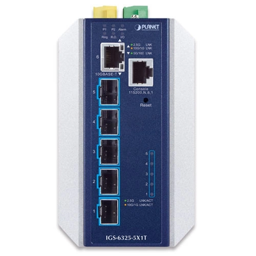 Kapcsoló Planet IGS-6325-5X1T 1x 10Gb 5x SFP+