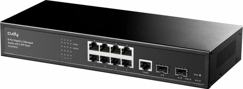 Kapcsoló Cudy 8x 1Gb 2x SFP