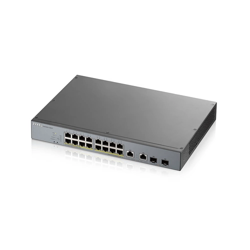 Kapcsoló Zyxel GS1350-18HP-EU0101F 16x 1Gb 2x RJ-45/SFP combo ports 250W PoE+