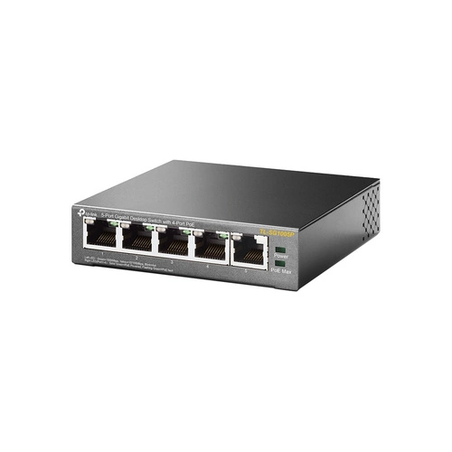 Kapcsoló TP-LINK TL-SG1005P 5x 1Gb 65 W PoE+