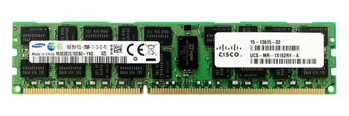 RAM memória 1x 16GB Samsung ECC REGISTERED DDR3  1600MHz PC3-12800 RDIMM | M393B2G70DB0-YK0