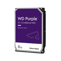 Merevlemez Western Digital PURPLE 3.5'' HDD 6TB 5640RPM SATA 6Gb/s 128MB | WD62PURZ