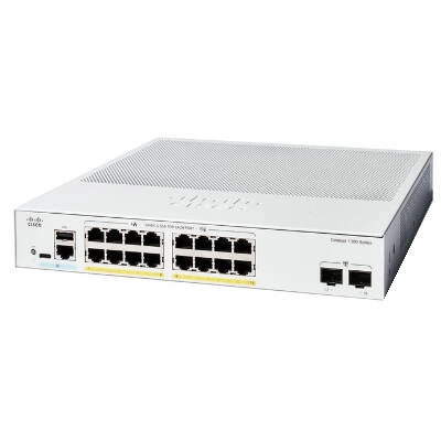 Switch Cisco Catalyst C1300-16P-2G 16x 1Gb 2x SFP 120 W PoE+