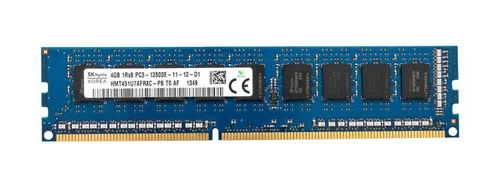 RAM memória 1x 4GB Hynix ECC UNBUFFERED DDR3  1600MHz PC3-12800 UDIMM | HMT451U7AFR8C-PB