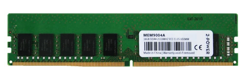 RAM memória 1x 16GB 2-POWER ECC UNBUFFERED DDR4 2Rx8 2133MHz PC4-17000 UDIMM | MEM9004A