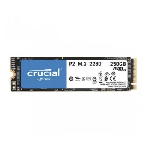 SSD Merevlemez Crucial P2 250GB M.2 NVMe PCIe Gen3x4  | CT250P2SSD8
