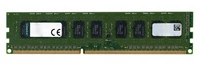 RAM memória 1x 8GB Kingston ECC UNBUFFERED DDR3 2Rx8 1600MHz PC3-12800 UDIMM | KTH-PL316E/8G