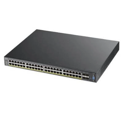 Kapcsoló Zyxel XGS2210-52HP-EU0101F 48x RJ-45 10/100/1000 Mbps 4x SFP+ 375 W PoE+