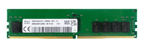 RAM memória 1x 32GB Hynix ECC REGISTERED DDR4 2Rx8 3200MHz PC4-25600 RDIMM | HMAA4GR7DJR8N-XN