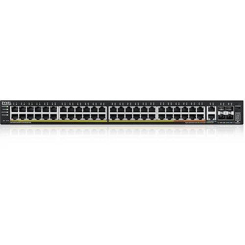 Kapcsoló Zyxel XGS2220-54FP-EU0101F 2x 10Gb | 48x 1Gb 4x SFP+ 960W PoE+ / PoE++
