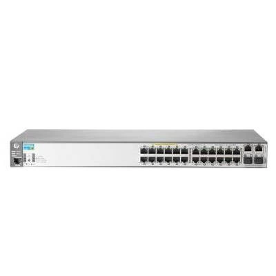 Kapcsoló HPE J9625A-RFB 24x 10/100 2x SFP+ 382 W PoE+