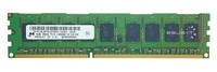 RAM memória 1x 4GB Micron ECC UNBUFFERED DDR3 2Rx8 1333MHz PC3-10600 UDIMM | MT18JSF51272AZ-1G4
