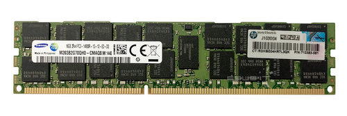 RAM memória 1x 16GB Samsung ECC REGISTERED DDR3  1866MHz PC3-14900 RDIMM | M393B2G70QH0-CMA